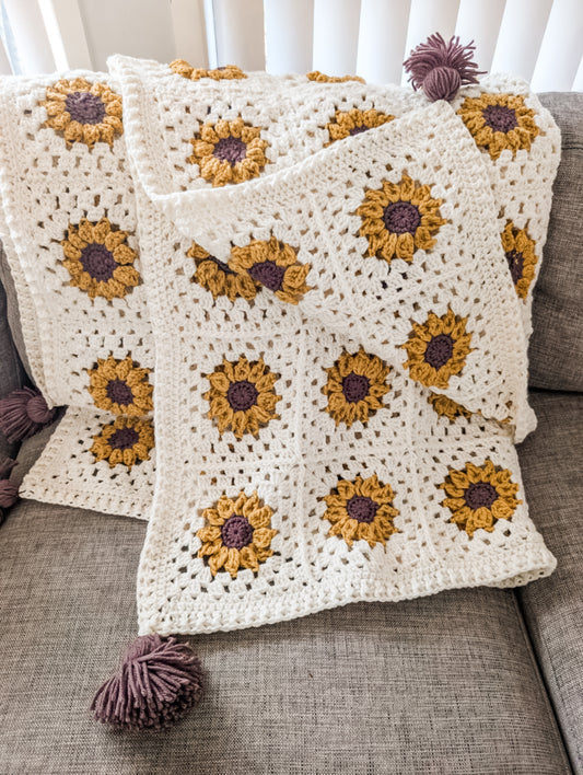 Sunflower Throw
